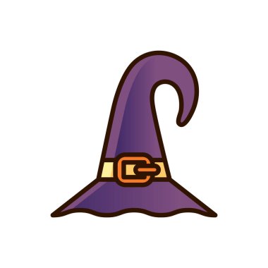 Cadı şapkasının vektör çizimi