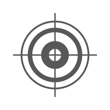 hedef vektör illüstrasyonu, simge ögesi arkaplanı