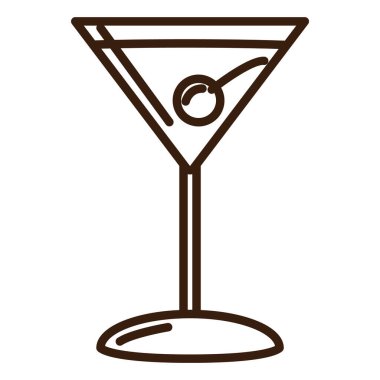 Restoran simgeleriyle basit biçimlendirilmiş pankart, vektör illüstrasyonu