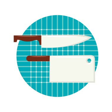 Mutfak gereçleri ikon vektör çizimi