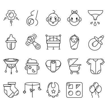 Vektör illüstrasyonu, simge ögesi arkaplanı