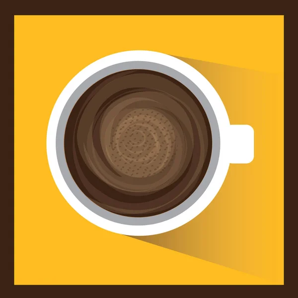 Coffe Icon Vector Illustration — Stock Vector