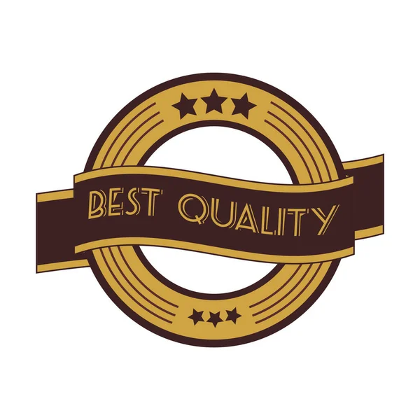Selo Selo Melhor Qualidade — Vetor de Stock