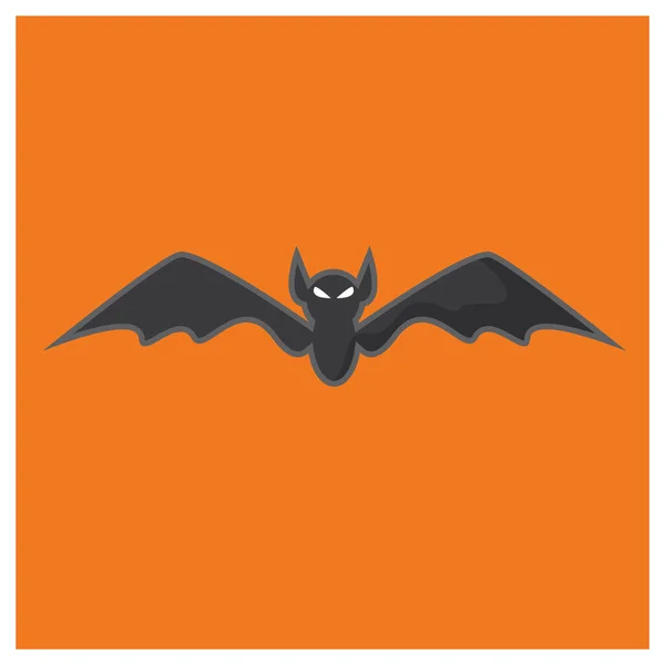 Halloween Bat Vektor Illustration — Stock vektor