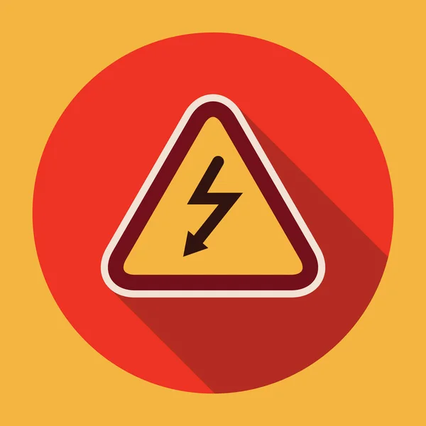 Warning Sign Icon Danger Symbol Vector Illustration — Stock Vector