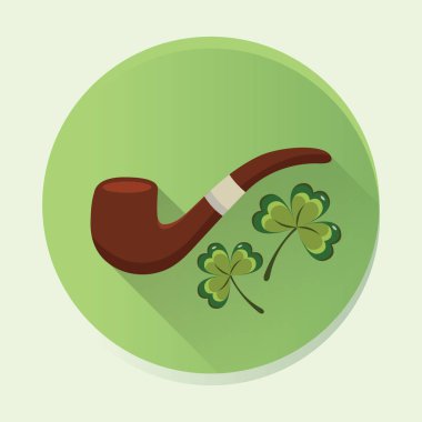 Aziz Patrick simgesi, vektör illüstrasyonu 