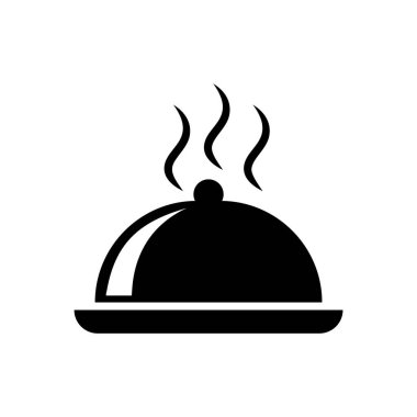 restoran menü simgesi vektör illüstrasyonu