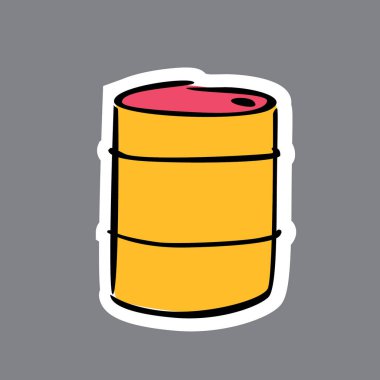 Vektör illüstrasyonu, simge ögesi 