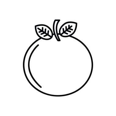 Meyvenin yaratıcı vektör illüstrasyonu