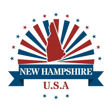 ABD bağımsızlık günü afişinin vektör illüstrasyonu