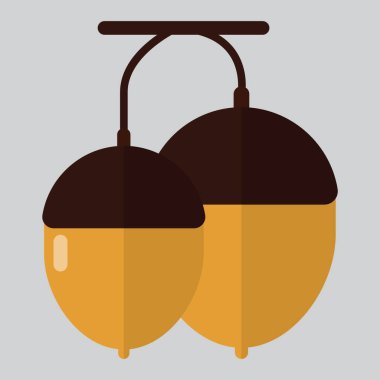 bir bisiklet ikonu vektör illüstrasyonunun düz tasarımı