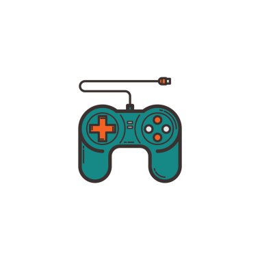 Vektör illüstrasyonu, simge ögesi arkaplanı