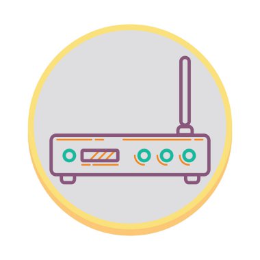 Ev Aletleri ikonu vektör illüstrasyonu