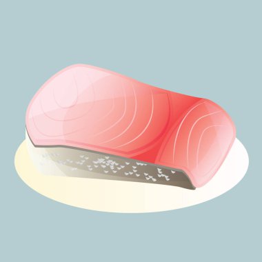 Bir suşinin vektör çizimi