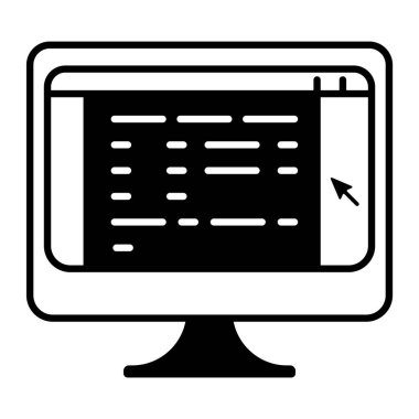 dizüstü bilgisayar ve bilet vektörü simgesi