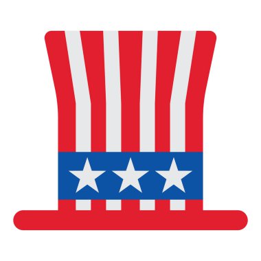 4 Temmuz Bağımsızlık Günü vektör çizimi tasarımı