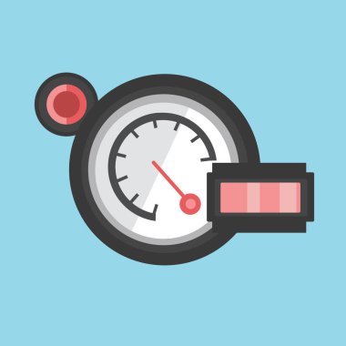 Otomatik konsept ikon vektör illüstrasyonu 