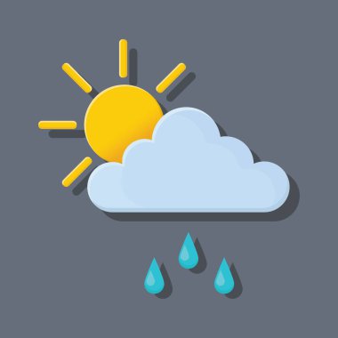 Basit grafik vektör illüstrasyonu 