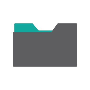 iş simgesi vektör illüstrasyonu