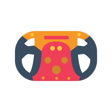 Modern oto tamir simgesinin vektör illüstrasyonu