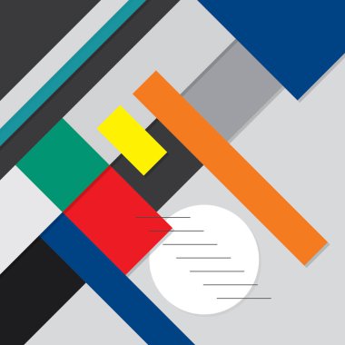 Desenli arkaplan biçimlendirilmiş vektör çizimi