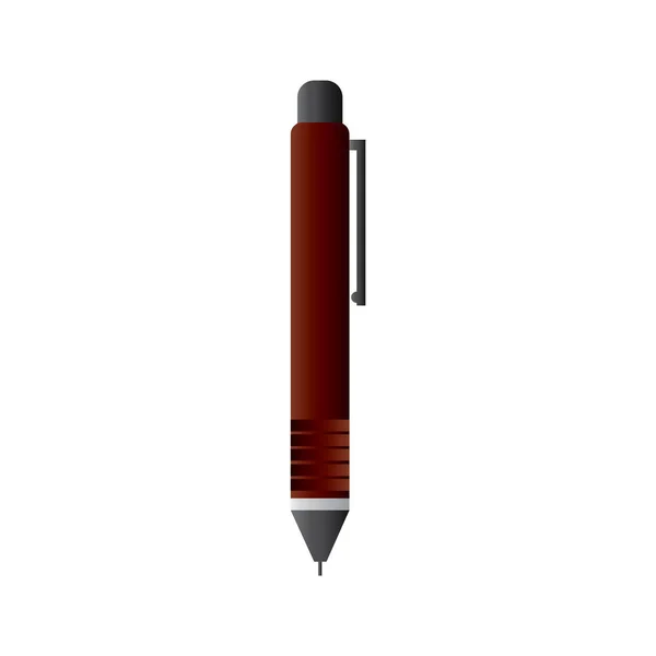 Олівець Ізольований Білому Тлі — стоковий вектор