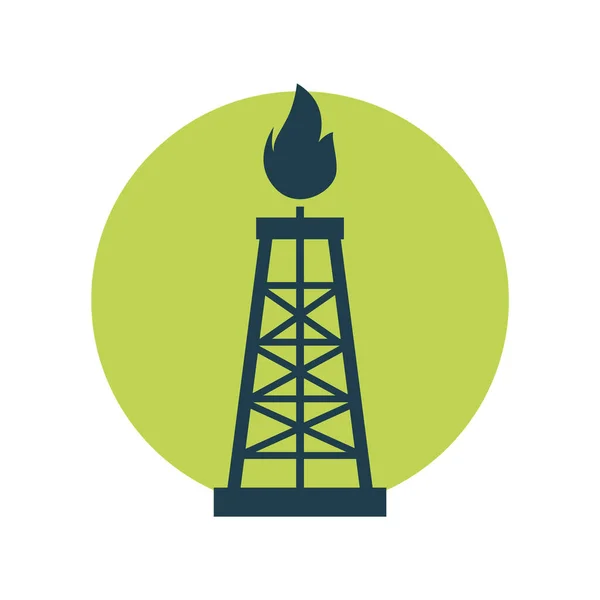 Progettazione Industria Petrolifera Illustrazione Vettoriale Eps10 Grafico — Vettoriale Stock