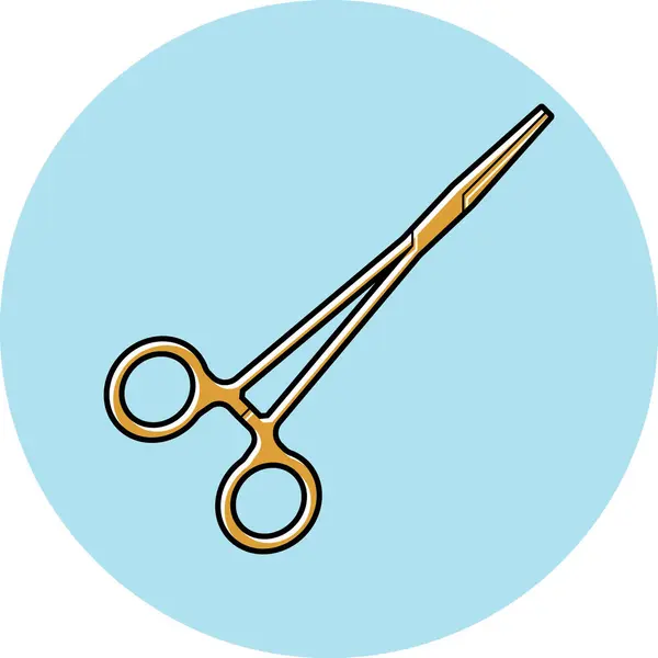 Vector Illustration Scissor — 스톡 벡터