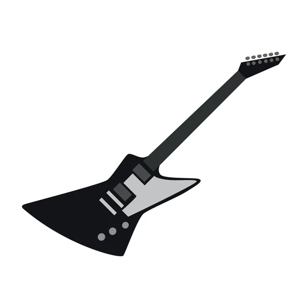 漫画のギターのベクトル図 — ストックベクタ