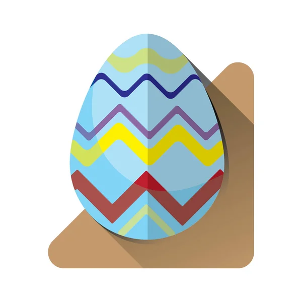 Easter Ovo Vetor Plano Ícone Ilustração — Vetor de Stock