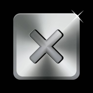 Gölge simgesi olan vektör düğmesi