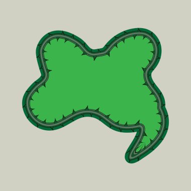 konuşma kabarcığı vektör çizimi 