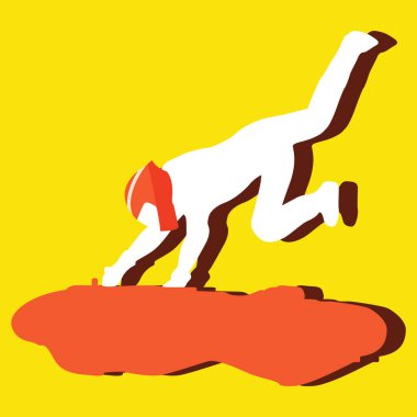 minimalist poster, vektör dijital sanat