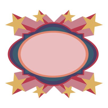 Ödül için bir arka planın vektör illüstrasyonu