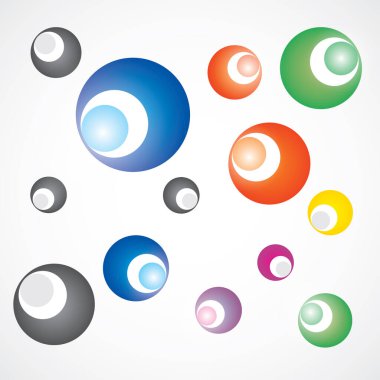 Basit grafik simgesi vektör illüstrasyonu