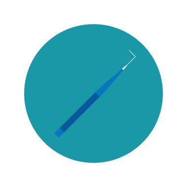 Diş simgesi vektör illüstrasyonu