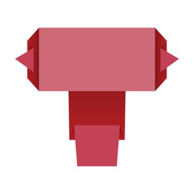 Basit grafik simgesi vektör illüstrasyonu