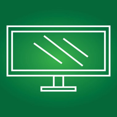 Grafik simgesi, vektörel illüstrasyon