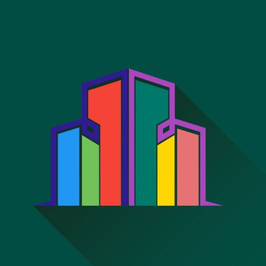 3d renk vektör oluşturma çizimi