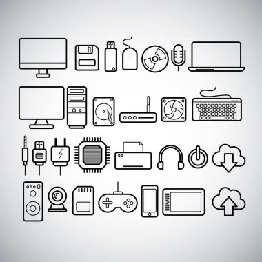 Vektör illüstrasyonu, simge ögesi 