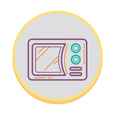 Ev Aletleri ikonu vektör illüstrasyonu