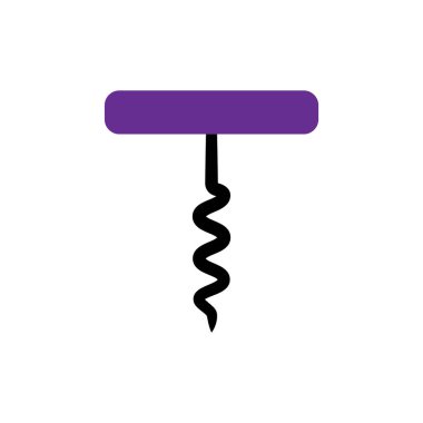 Şarap simgeleri ve vektör illüstrasyonlu basit biçimlendirilmiş pankart