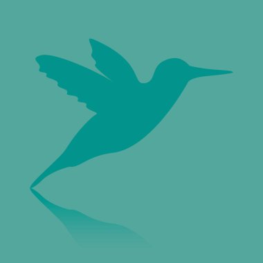 Bir kuşun vektör çizimi