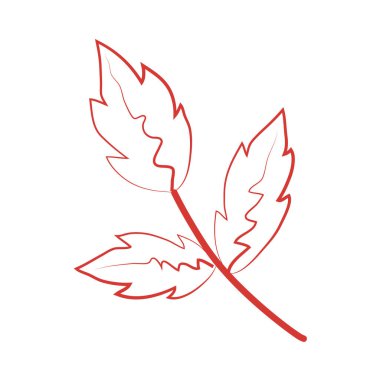 Tek bir kuşun vektör illüstrasyonu