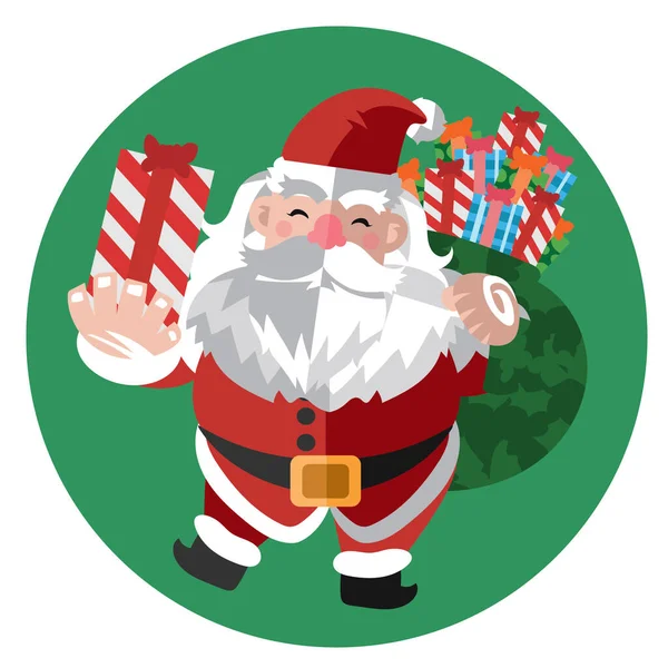 Navidad Icono Vector Ilustración — Vector de stock