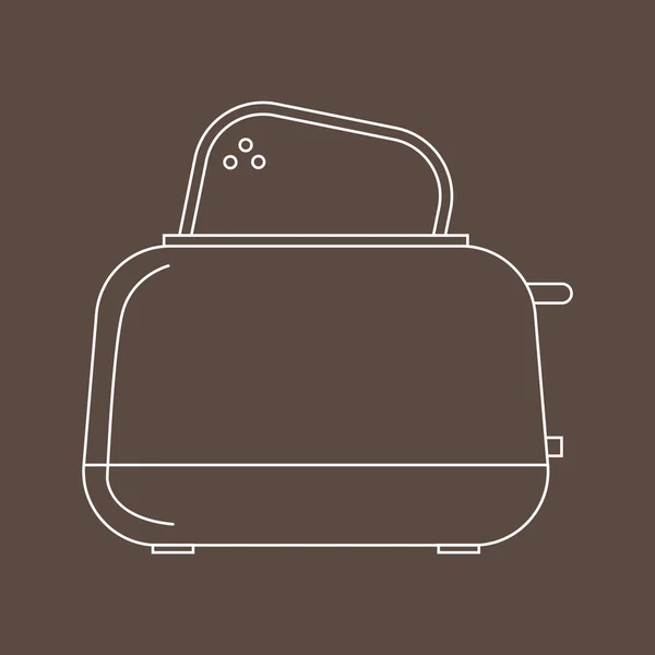 Küchenutensilien Icon Vector Illustration — Stockvektor