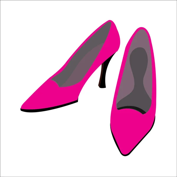Векторні Ілюстрації Жіночого Взуття — стоковий вектор