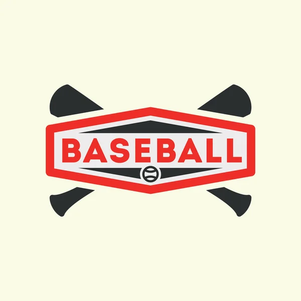 Illustration Vectorielle Créative Baseball — Image vectorielle