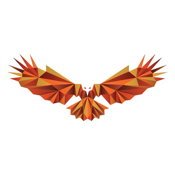 Ilustración Vectorial Águila — Vector de stock