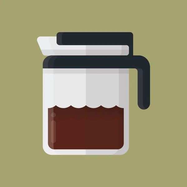 Kaffee Symbol Vektor Illustration — Stockvektor